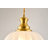 1-Light 10.6'' Pendant Light Fixture With Flower Glass-1802639217
