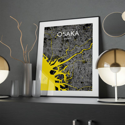 «Osaka City Map», impression de luxe