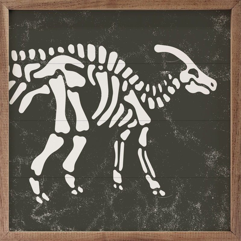 Parasaurolophus Skeleton, H 4 po x l 4 po