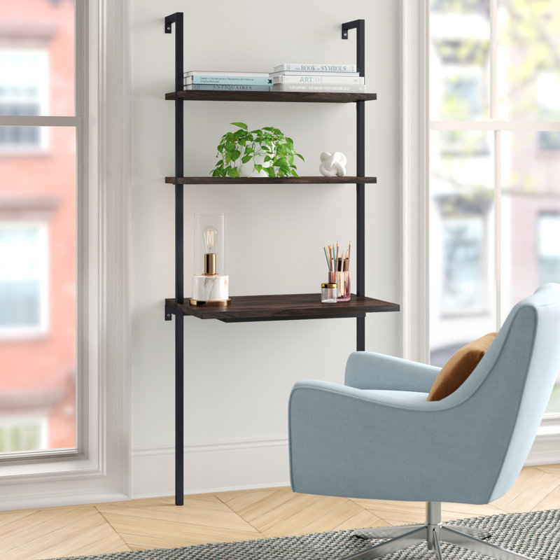 Theo Leaning Ladder Desk - Farmhouse Style