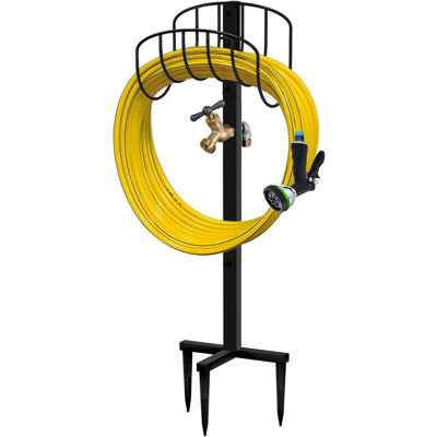 Support de rangement pour tuyau d'eau en métal Didadi
