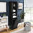 64" Tall Bathroom Storage Cabinet for Small Space, Floor Standing Cabinet for Living Room Bathroom Home Office Kitchen, 4 Adjustable Shelves & Laundry Hamper, Hidden Clothes Storage Space-106838842