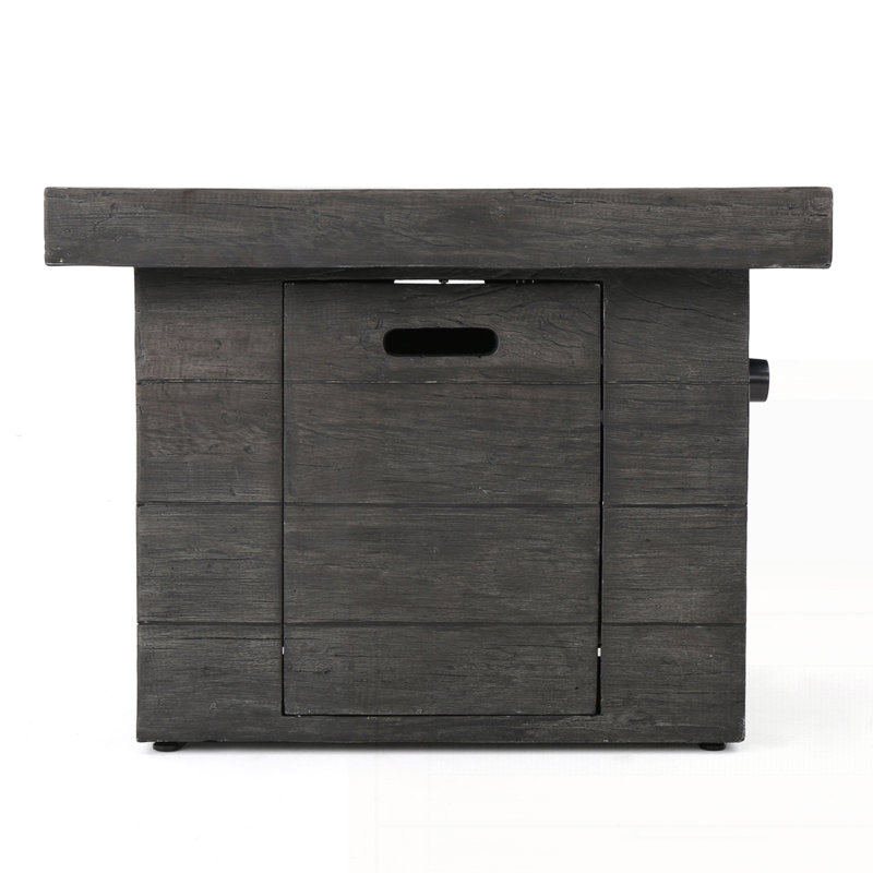Modern Outdoor Fire Pit, Gray