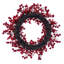 28" Red Deluxe Mixed Berry Wreath.