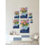 "Floral Motion" Print on Wrapped Canvas-1849089666