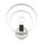 Maubray Steel Armed Sconce-429034295
