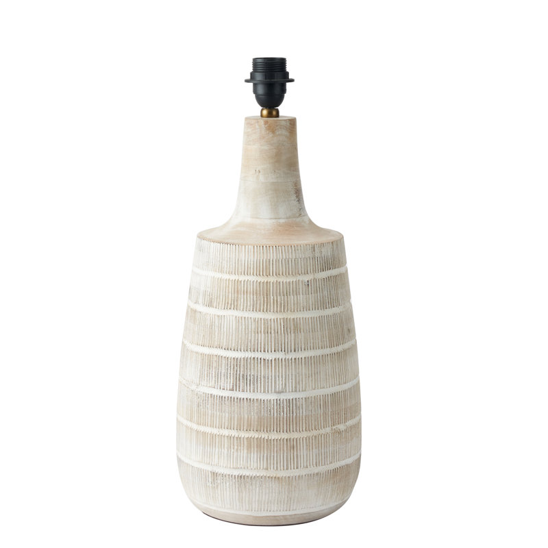 Bateman Solid Wood Lamp Base Lamp