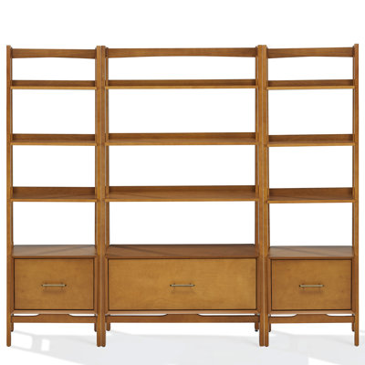 Bibliothèque Stiles H 70,5 po x l 82,25 po Stiles