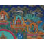 Quatre bras Avalokiteshvara Thangka, peinture (sans brocart)
