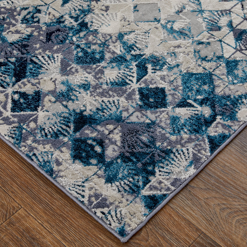 Frimberger Geometric Indoor Rug, Runner 2'10" x 7'10"