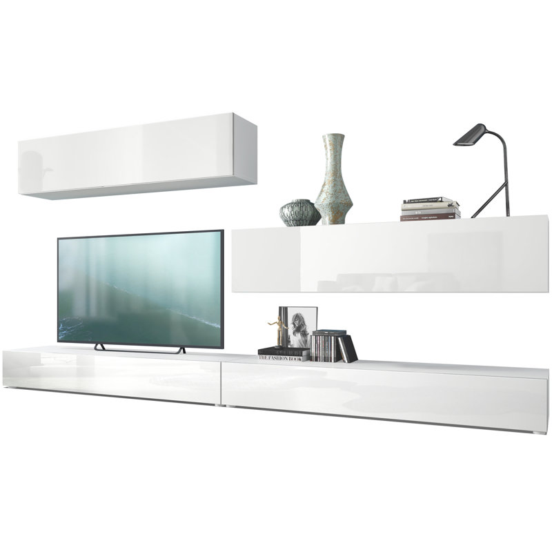 Mcgaha Unfinished Entertainment Centre, White