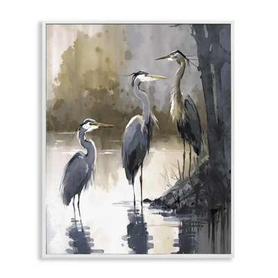 Az-183-encadré vue sur le lac Herons par Ray Powers