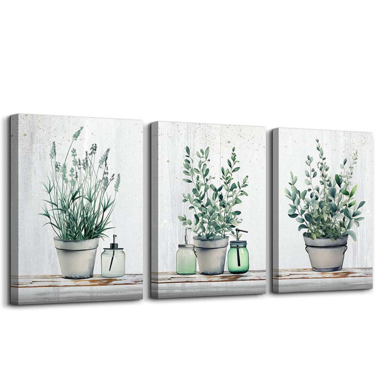 3 Piece Wrapped Canvas Print