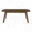 Ensemble 3 pièces tables de cocktail contemporaines avec finition noyer