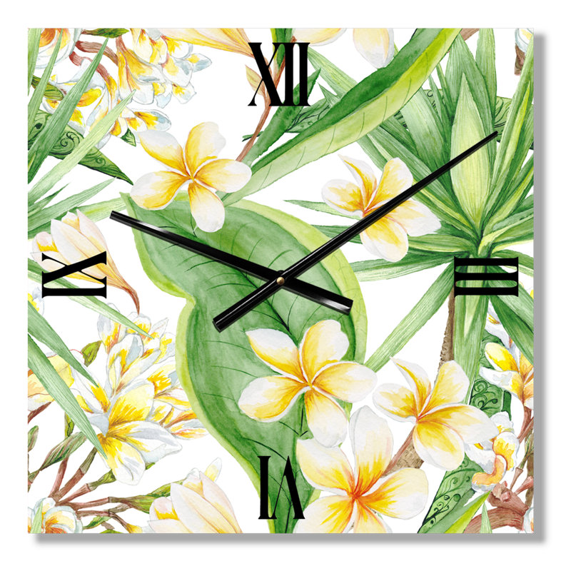 Horloge murale Tropical, Moyen