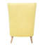 Kizzie Velvet Wingback Chair