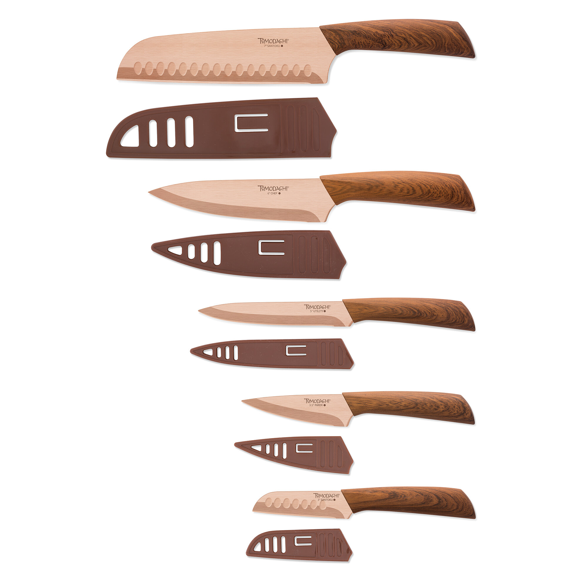 Hampton Forge Tomodachi Fuji 15-Piece Knife Block Set