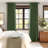 Isio 52" W 100% Blackout Curtain Panel, Thermal Insulated Rod Pocket-247411641-232741359