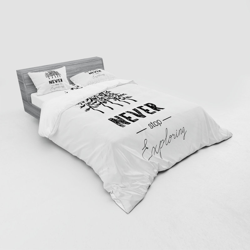 Adventure Rustic Polyester Duvet Cover, Queen Duvet Cover + 3 Additional Pieces