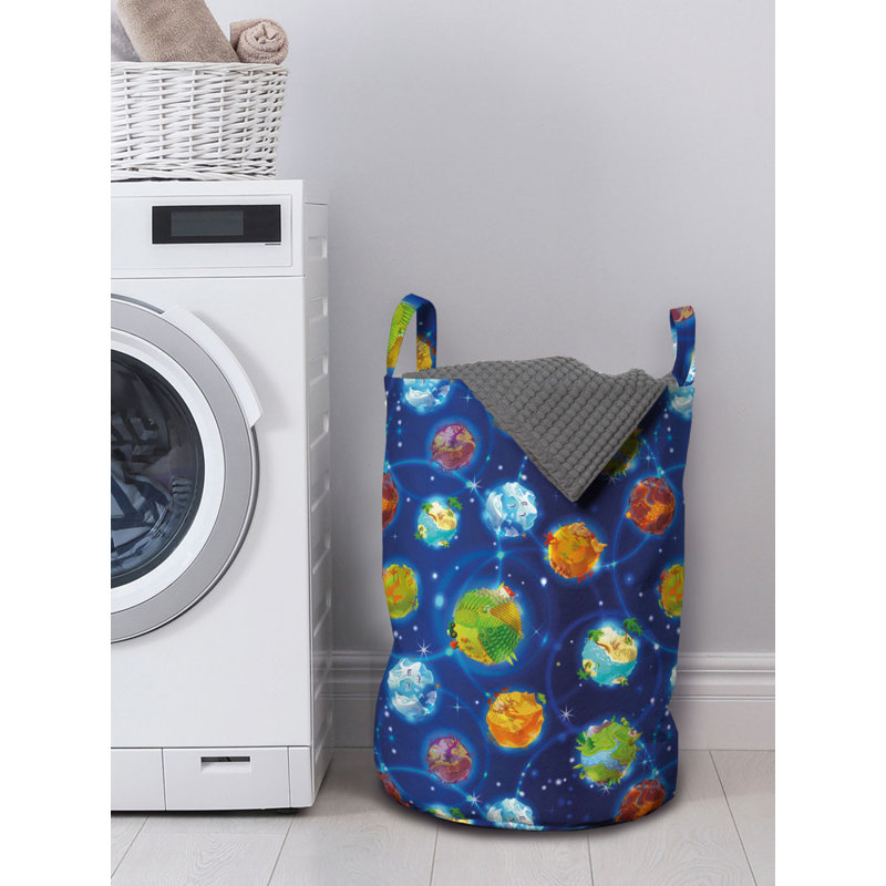 Fabric Laundry Bag with Handles