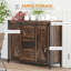 Armoire polyvalente de style campagnard industriel pour une organisation élégante