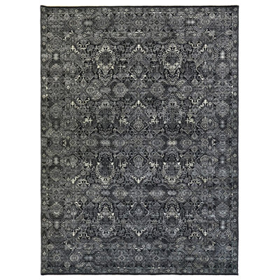 Tapis rectangulaire unique 8 pi 11 po x 12 pi One-of-a-Kind