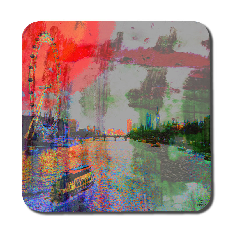 Square 6 Piece Coaster Set