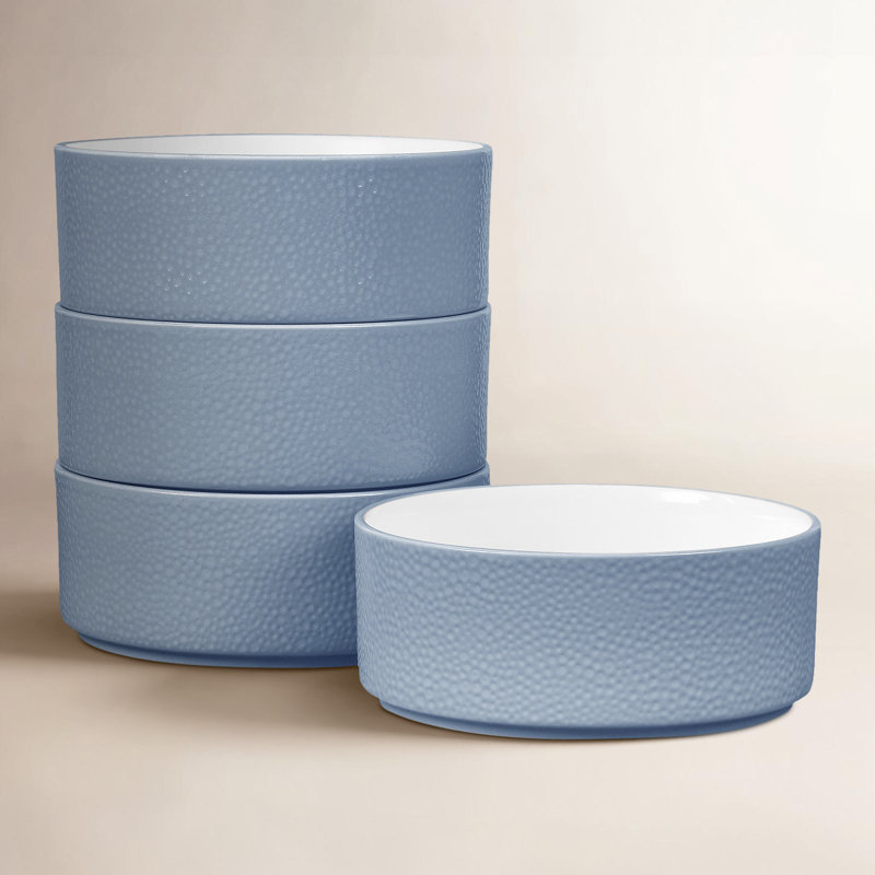 Bols à céréales Noritake Colortex Stone Stax, 6 po, 20 oz, Turquoise