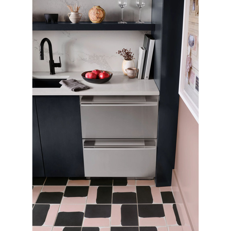 24" Integrated Undercounter Dual-Drawer Refrigerator