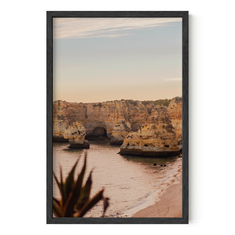 Cadre photo en bois, L 11 po x H 17 po, Beige