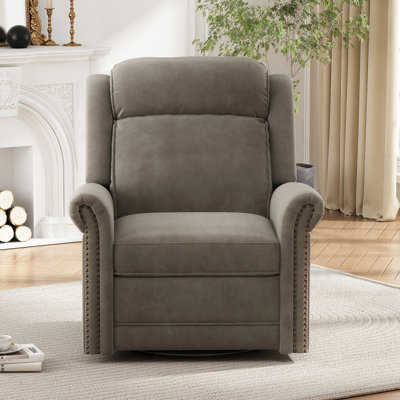 Fauteuil inclinable et pivotant manuel