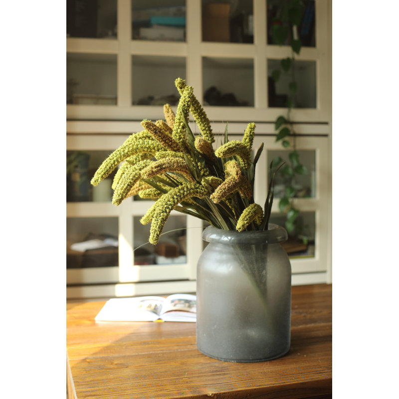 Silk Millet Arrangement, Green