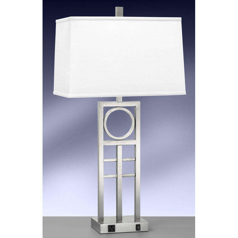 Geometrics Group Metal Table Lamp