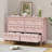 Dorlan 6 Drawer 43.1" W Laced Dresser-1999794555
