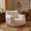 Fauteuil à billes en peluche 37 po Compression-1051952106