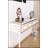 Ardeno Metal Legs Wood Base Console Table with Durable Design for Modern and Versatile Home Decor