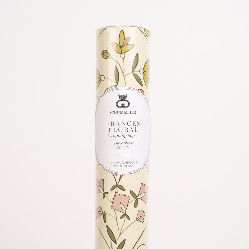 Papier d'emballage floral Frances