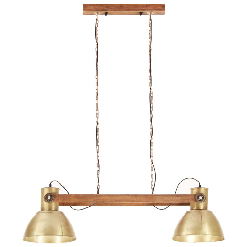 Kaitlin 2 - Light Kitchen Island Pendant, Brass