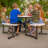 6 - Person Patio Dining Set with Round Table