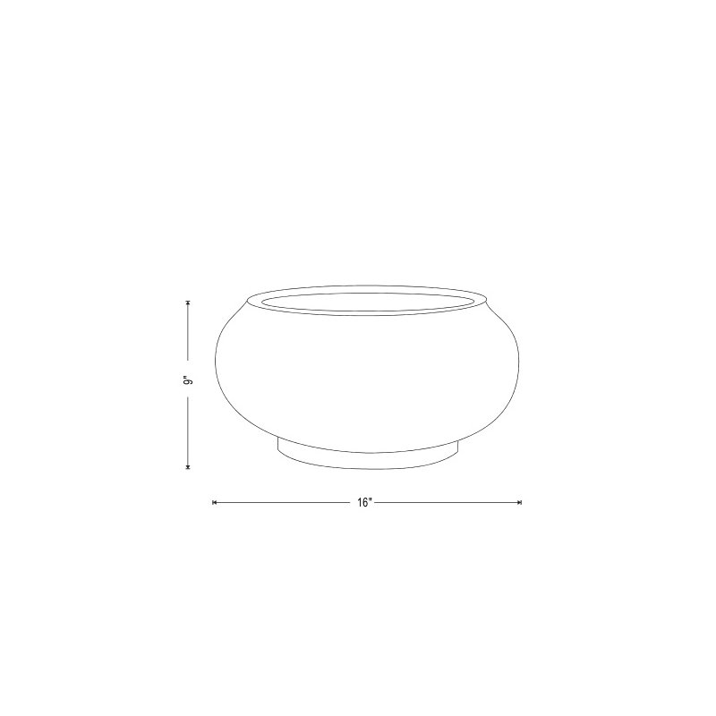Vase de table en porcelaine Aegean