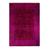 Squalle One-of-a-Kind 10' 10" X 15' 10" New Age Rectangular Wool Area Rug Pink