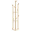  Portemanteau avec crochets et tablettes 15,4 "x 13" x 65,4 "bambou