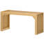 Banc en bois massif de 35 po