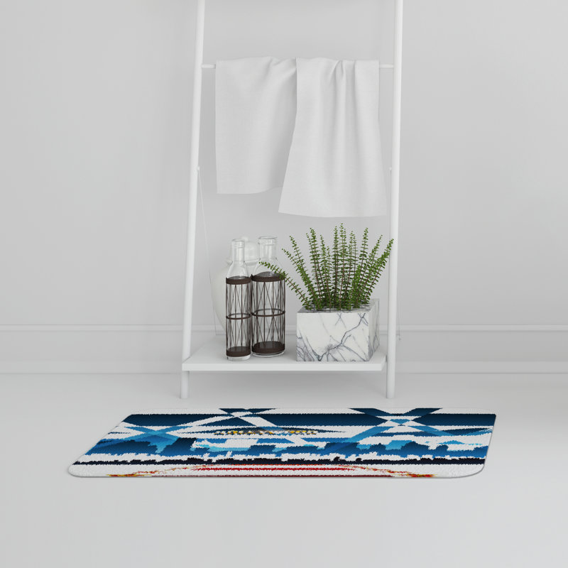 Ajtene Non-Slip Bath Rug