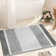 Mersin Gradient Chenille Water Absorbent Soft Plush Bath Rug