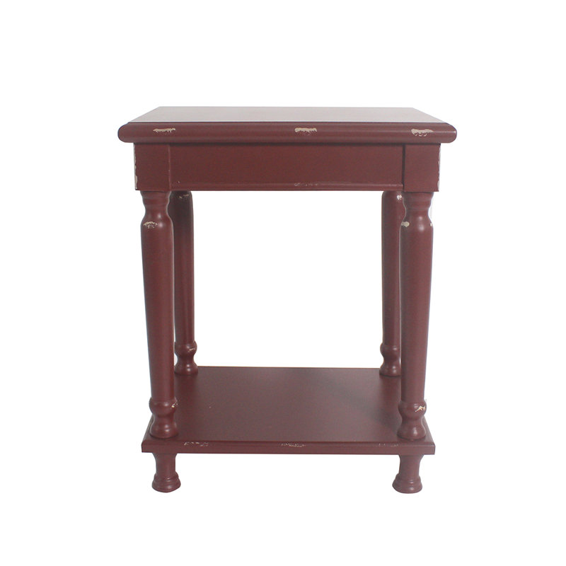 Table de bout Ashford, Rouge