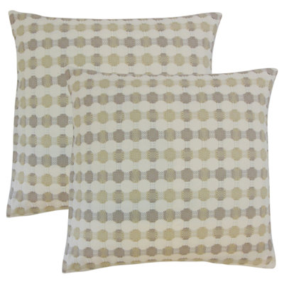  Geometric Throw Pillow
