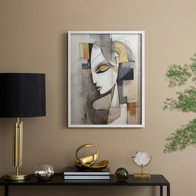 WOMEN Series Cxxxxi - reproduction encadrée de qualité supérieure - prête à être accrochée - aucun clou requis