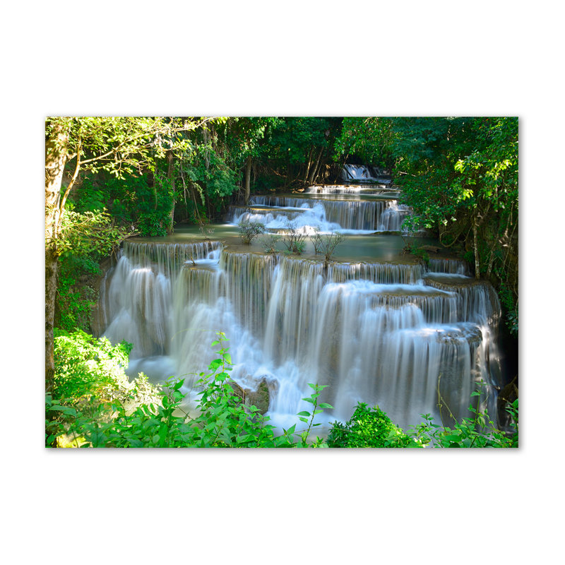 Waterfall - Wrapped Canvas Print
