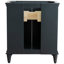 Meuble-lavabo simple 30 po avec base seulement-48909390